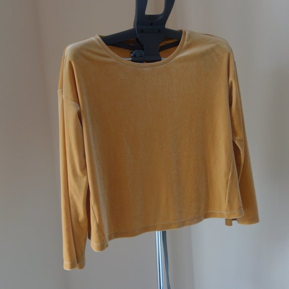 N Yellow Womens Long Sleeve Top Size M 160/84A - Picture 1 of 8